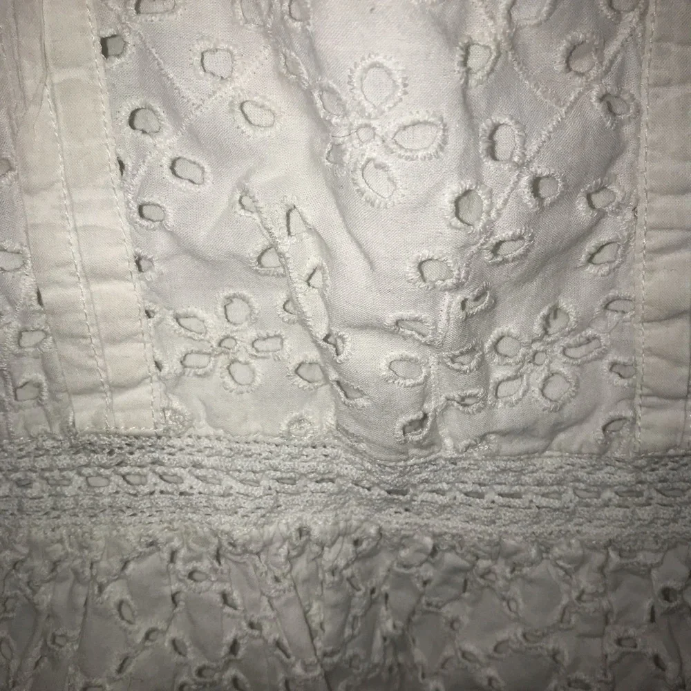Gap White Eyelet Lace Dress